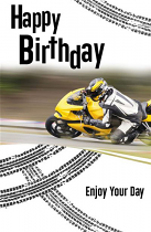 HAPPY BIRTHDAY GREETINGS CARD