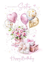 SISTER BIRTHDAY CARD