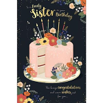 SISTER BIRTHDAY CARD