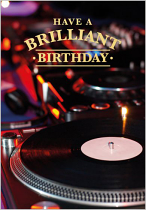 HAVE A BRILLIANT BIRTHDAY CARD