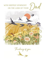 LOSS OF DAD SYMPATHY CARD