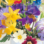 HAPPY EASTER EASTER CARDS PACK OF 5