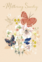ON MOTHERING SUNDAY CARD