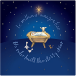 COMPASSION CHARITY CARDS: WITHIN A MANGER (10 PACK)