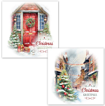 CHRISTMAS SCENES BOX OF 16