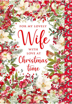 WIFE CHRISTMAS CARD