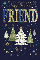 FRIEND CHRISTMAS CARD