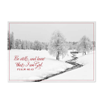 WINTER SCENES CHRISTMAS CARDS BOX OF 16