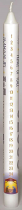 ADVENT CANDLE 10 x 7/8 WHITE NAMES OF JESUS