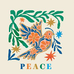 PEACE DOVE CHRISTMAS CARD PACK OF 10 