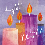 LIGHT OF THE WORLD CHRISTMAS CARD PACK OF 10