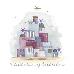 OH LITTLE TOWN CHRISTMAS CARD PACK OF 10