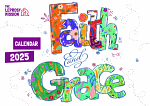 2025 FAITH AND GRACE SCRIPTURE ART CALENDAR