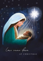 LOVE CAME DOWN CHRISTMAS CARD PACK OF 10