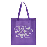 BE STILL AND KNOW TOTE BAG