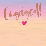 ENGAGEMENT GREETING CARD