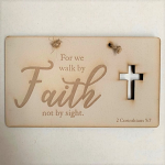 CUT OUT PLAQUE FAITH