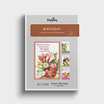 BIRTHDAY CARD BOX OF 12