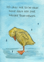 SOME DAYS ARE HARDER CARD