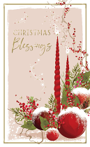 CHRISTMAS BLESSINGS CARD