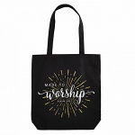 Made To Worship Canvas Tote Bag