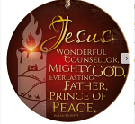 CERAMIC HANGING DECORATION MIGHTY GOD