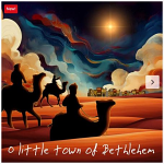 O LITTLE TOWN CHRISTMAS CARDS PACK OF 10 
