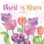 CHRIST IS RISEN EASTER CARDS PACK OF 5