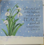 SNOWDROPS PACK OF 5 CHRISTMAS CARDS
