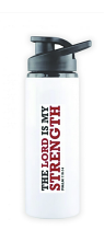 THE LORD IS MY STRENGTH SPORTS BOTTLE