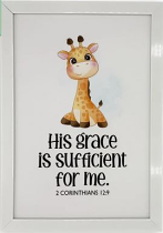 2 CORINTHIANS 12:9 WALL FRAME