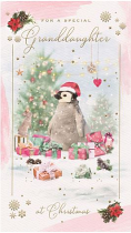 GRANDDAUGHTER CHRISTMAS CARD