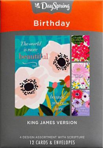 BIRTHDAY CARDS BOX OF 12