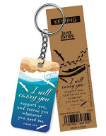 FOOTPRINTS KEYRING