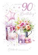 BIRTHDAY CARD FEMALE 90