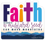 MUSTARD SEED VINYL STICKER