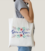 GROWN IN GRACE TOTE BAG