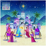MANGER SCENE CHRISTMAS CARDS