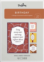 BIRTHDAY CARDS BOX OF 12