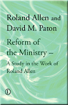 REFORM OF THE MINISTRY