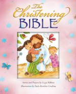 THE CHRISTENING BIBLE PINK