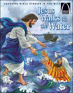 JESUS WALKS ON THE WATER