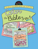 COLOUR THE BIBLE 3 IN 1