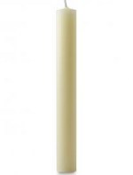 7/8 X 15 INCH IVORY BEESWAX CANDLE