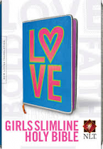 NLT GIRLS SLIMLINE BIBLE